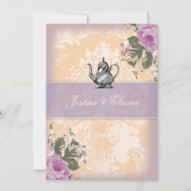 311 Vintage Tea Party Bridal Bingo (Devant)