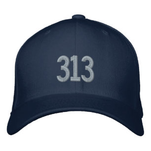 313 Casquette brodé, Casquette de base en laine so