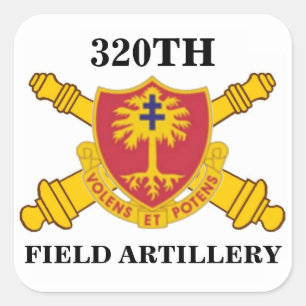 320E STICKERS ARTILLERIE SUR LE TERRAIN