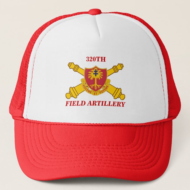 320TH CASQUETTE d'ARTILLERIE de CAMPAGNE (Devant)