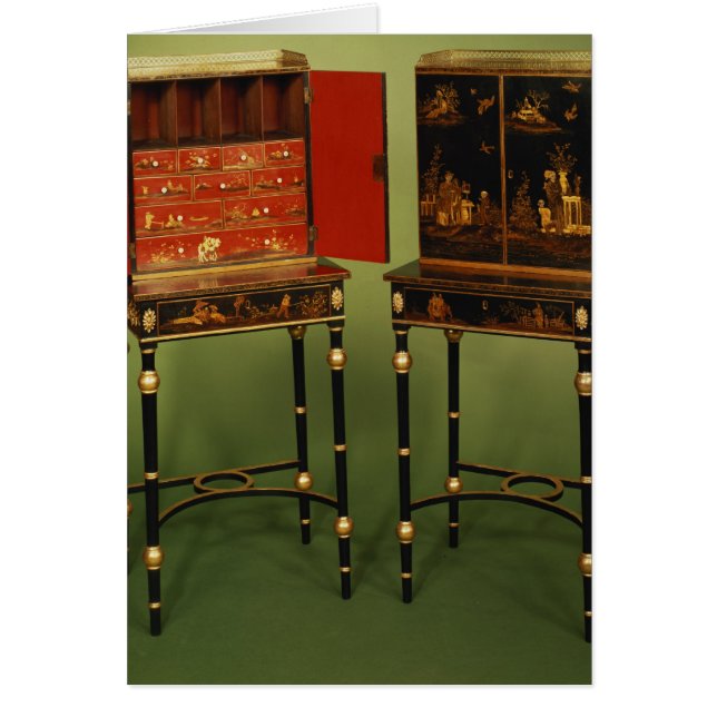 32 : Deux coffrets de Chinoiserie, c.1770 (Devant)