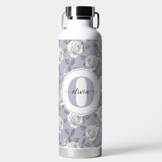  32 oz. Rose Jardin Monogramme Lavande Bouteille d