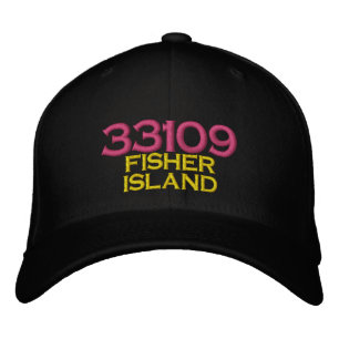33109 FISHER ISLAND MIAMI BEACH FLORIDA CASQUETTE