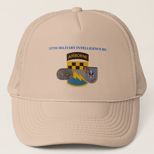 337E CASQUETTE DU RENSEIGNEMENT MILITAIRE BN (Devant)