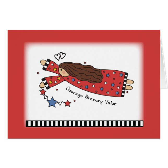 3438 Ange du courage (Devant horizontal)