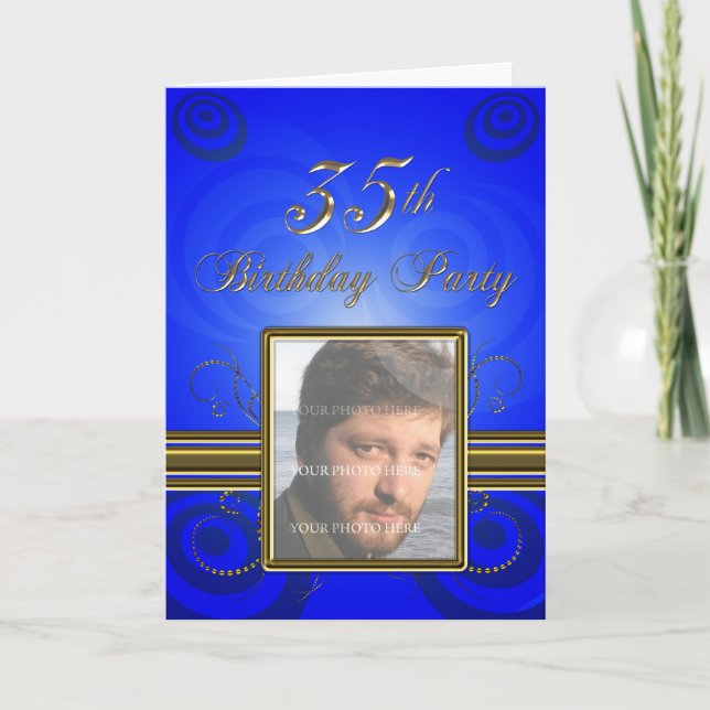 35e anniversaire Invitation (Devant)