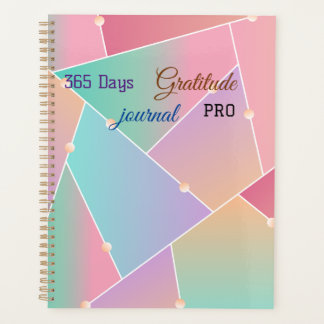 365 jours de gratitude journaling challenge"Planif