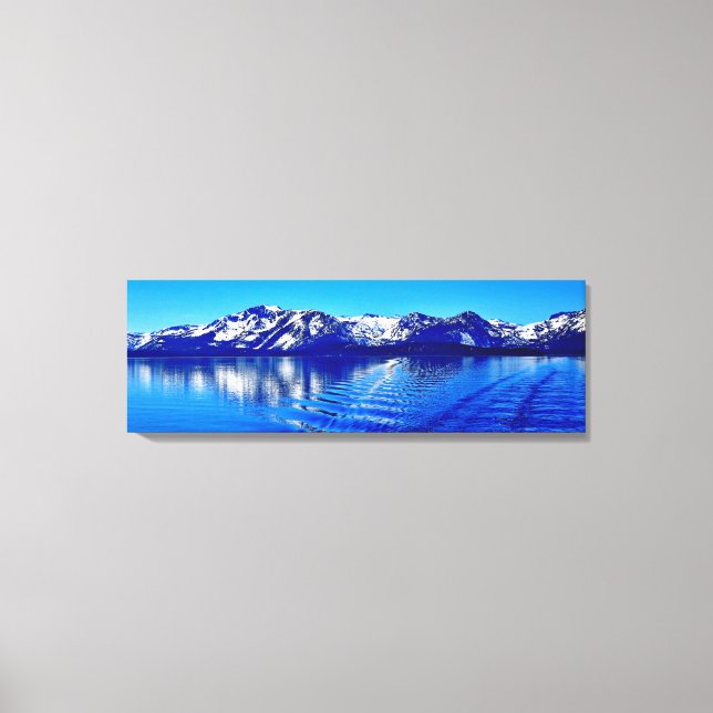 36" X 12" SUPERBE IMPRESSION SUR TOILE ENROBÉE DU  (Recto)