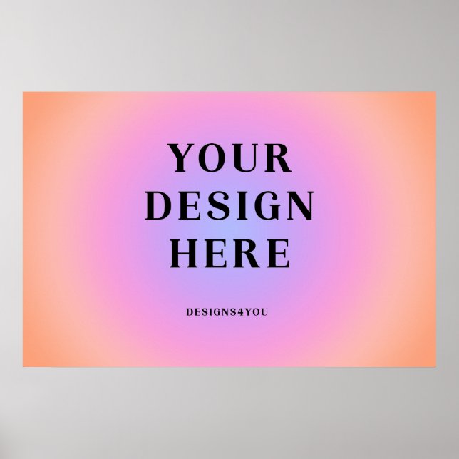 36 x 24 Impression horizontale (Devant)