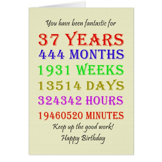 37e anniversaire Jalons (Devant)