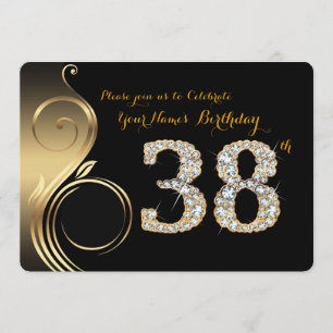 38ème, Invitation Anniversaire, Numéro Diamant, Ph