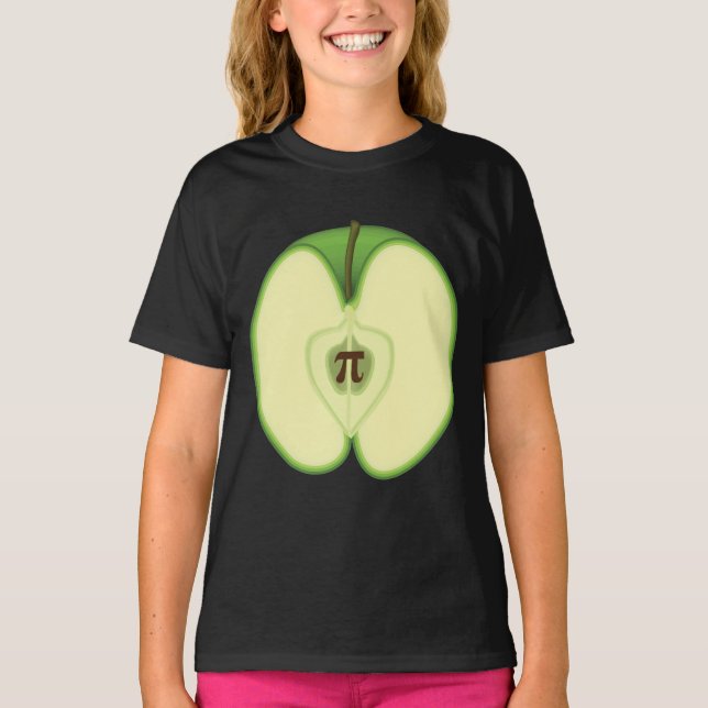 3.14 Apple Pie Pi Pun Drôle Math T-Shirt (Devant)