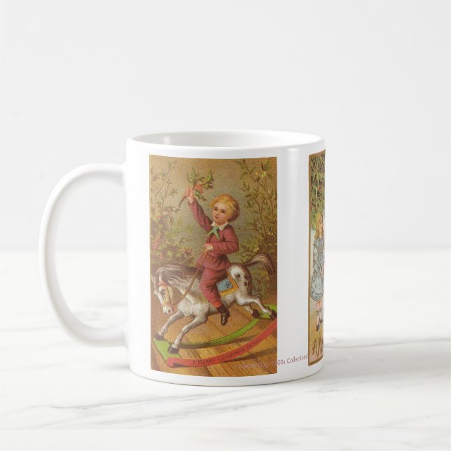 3 1800s Images X MAS MUGS (Gauche)