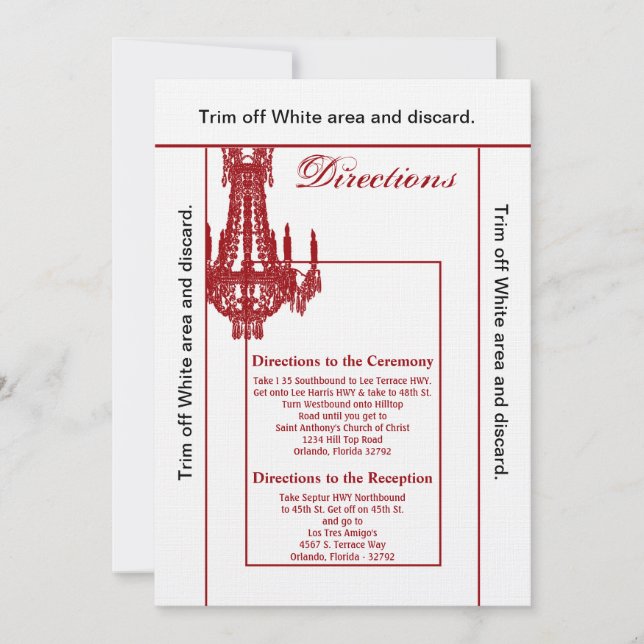 3.5x6 Directions Carte Chandelier cristal Glitz Gl (Devant)