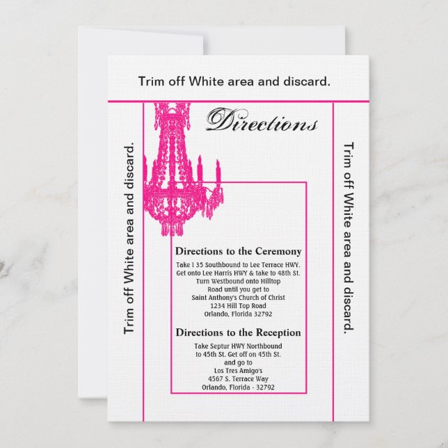 3.5x6 Directions Carte Chandelier cristal Glitz Gl (Devant)