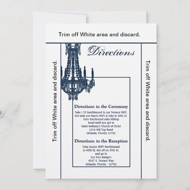 3.5x6 Directions Carte Chandelier cristal Glitz Gl (Devant)