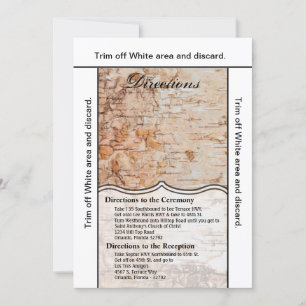 3.5x6 Directions Cartes de pays grange en dentelle