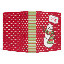 Classeur de scrapbook Bonhomme de neige de Noël