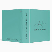 Styliste personnalisée turquoise Classeur de porte