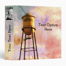 Tour d'eau de Campbell CA 1,5" classeur