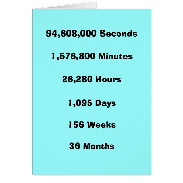 3 ans n'importe quelle manière vous la découpez en (Devant)