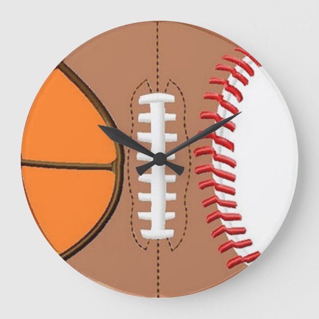 3 Boule de sport mural horloge (Recto)