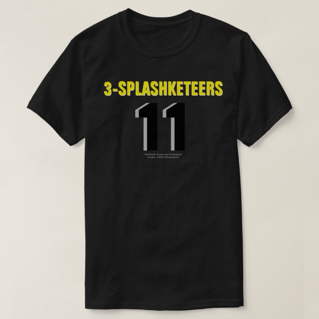 3-ESCADRES : 11 T-shirt (Design devant)