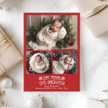 3 Faire-part de naissance de Noël photo<br><div class="desc">Fêtez l'arrivée de votre petit avec notre Faire-part de naissance de Noël photo. Ce design élégant vous permet de partager la joie de l’arrivée de votre nouveau-né pendant la saison festive, en mélangeant la chaleur de Noël avec l’excitation des premiers moments de votre bébé. La faire-part est aménagée de façon...</div>