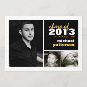 3 faire-part moderne et audacieux d'obtention du