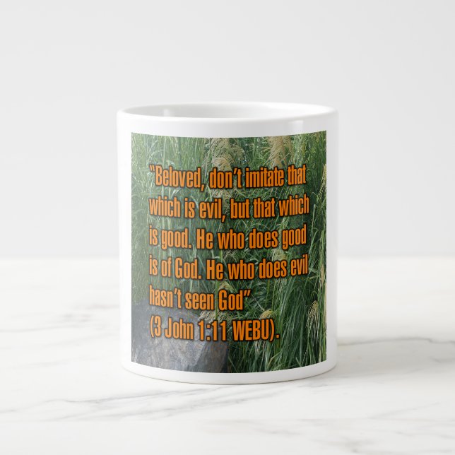 3 John 1:11 WEBU Mug (Devant)