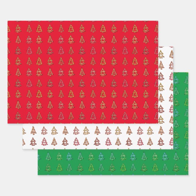 3 pc. Papier d'enveloppement d'arbre écoénergétiqu (Lot)