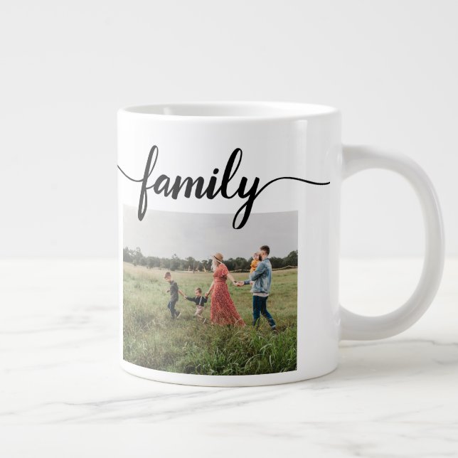 3 Photo FAMILLE Mug (Droite)