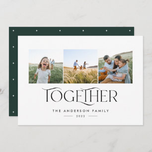 3 photo moderne arche verte ensemble typographie