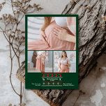 3 Photo Nous nous attendons à une Faire-part de gr<br><div class="desc">Partagez vos nouvelles joyeuses avec une touche de charme festif grâce à notre Faire-part Photo Christmas Pregnancy. Cette carte ravissante comporte une photo personnelle, magnifiquement encadrée pour présenter votre famille grandissante. Le design intègre des éléments festifs comme les arbres de Noël, les flocons de neige ou les accents de vacances,...</div>