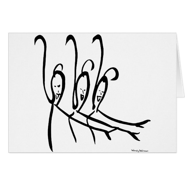 3 poseurs (Devant horizontal)
