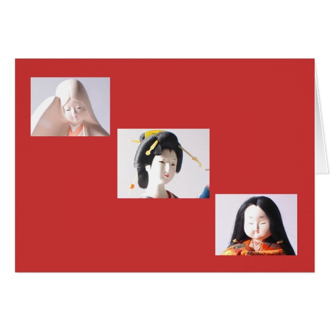 3 poupées japonaises (Devant Horizontal)