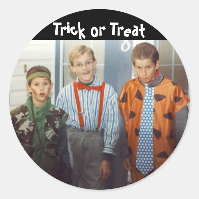 3 Stooges - Autocollants Halloween (Devant)