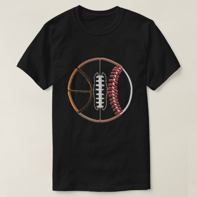 3 T-shirt à balle sport (Design devant)