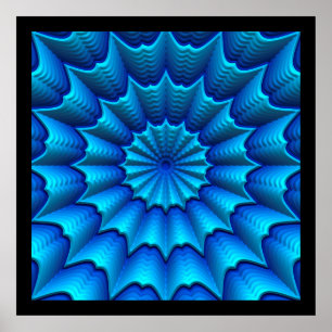 3D Abstract Art 4-8 Image Options Posters
