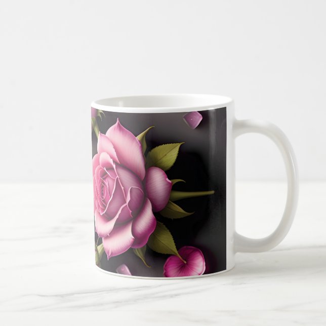 3D Floral Mug (Droite)