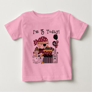 3e anniversaire Pirate Tshirts et cadeaux