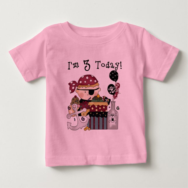 3e anniversaire Pirate Tshirts et cadeaux (Devant)