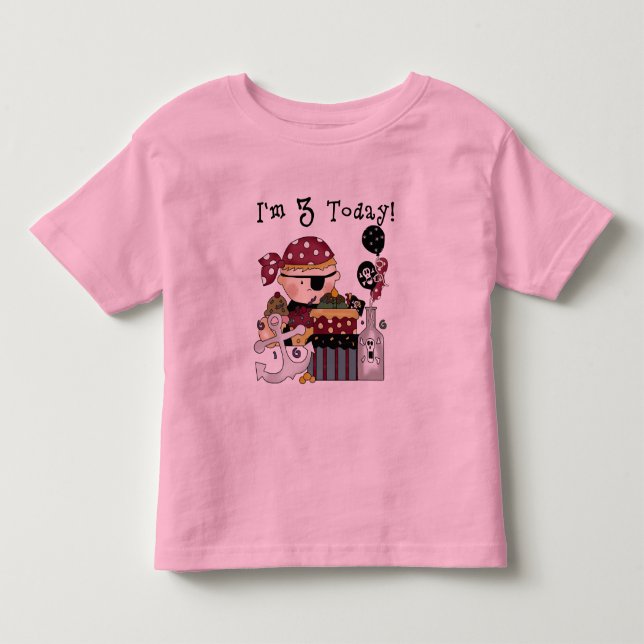 3e anniversaire Pirate Tshirts et cadeaux (Devant)