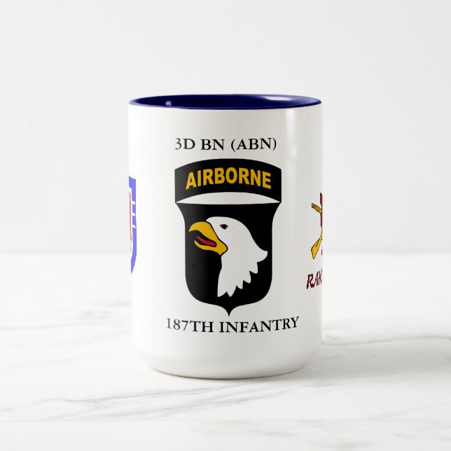 3e Bn (Abn) 187e Mug d'infanterie (Centre)