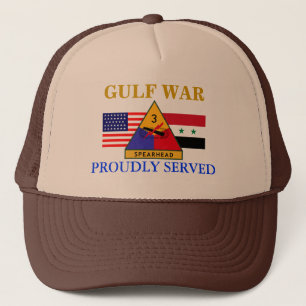 3ème CASQUETTE de GUERRE de GOLFE de DIVISION