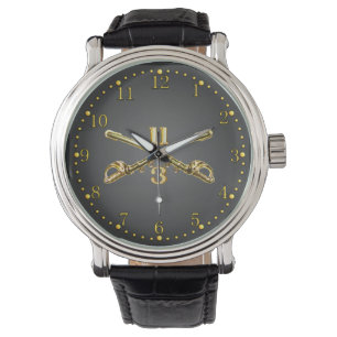 3ème Escadrons. 11ème Montre de sabres croisée
