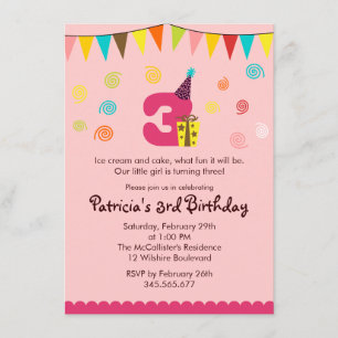 3ème Invitation de la partie des enfants