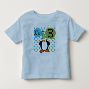 3ème Pingouin T-shirts et cadeaux d'anniversaire