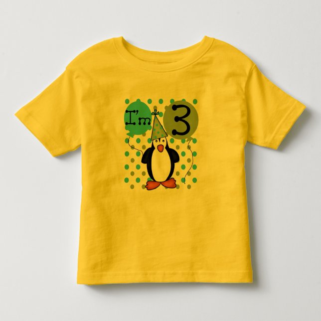 3ème T-shirts et cadeaux d'anniversaire de (Devant)