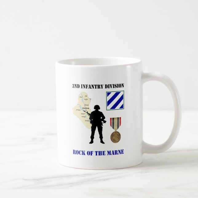 3ème Tasse de café de vétérinaire de guerre d'Irak (Droite)